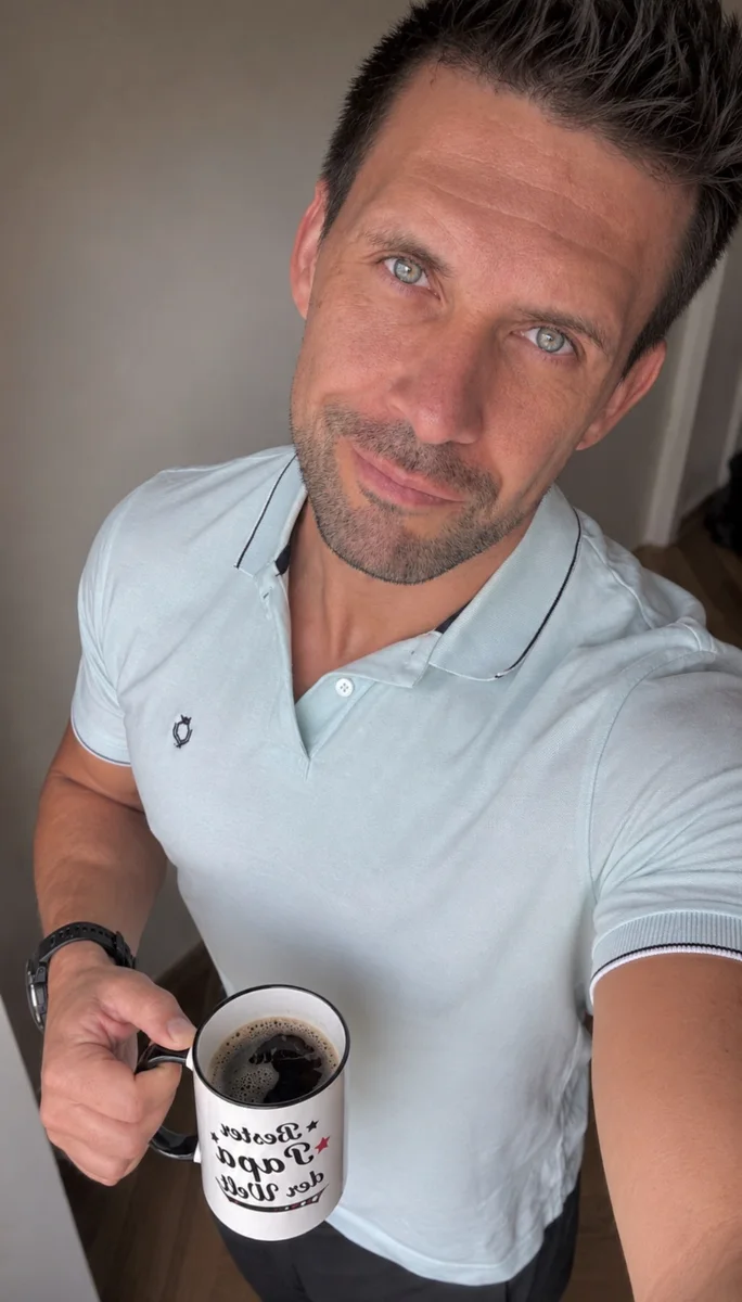 Persönliches Foto mit Kaffee
